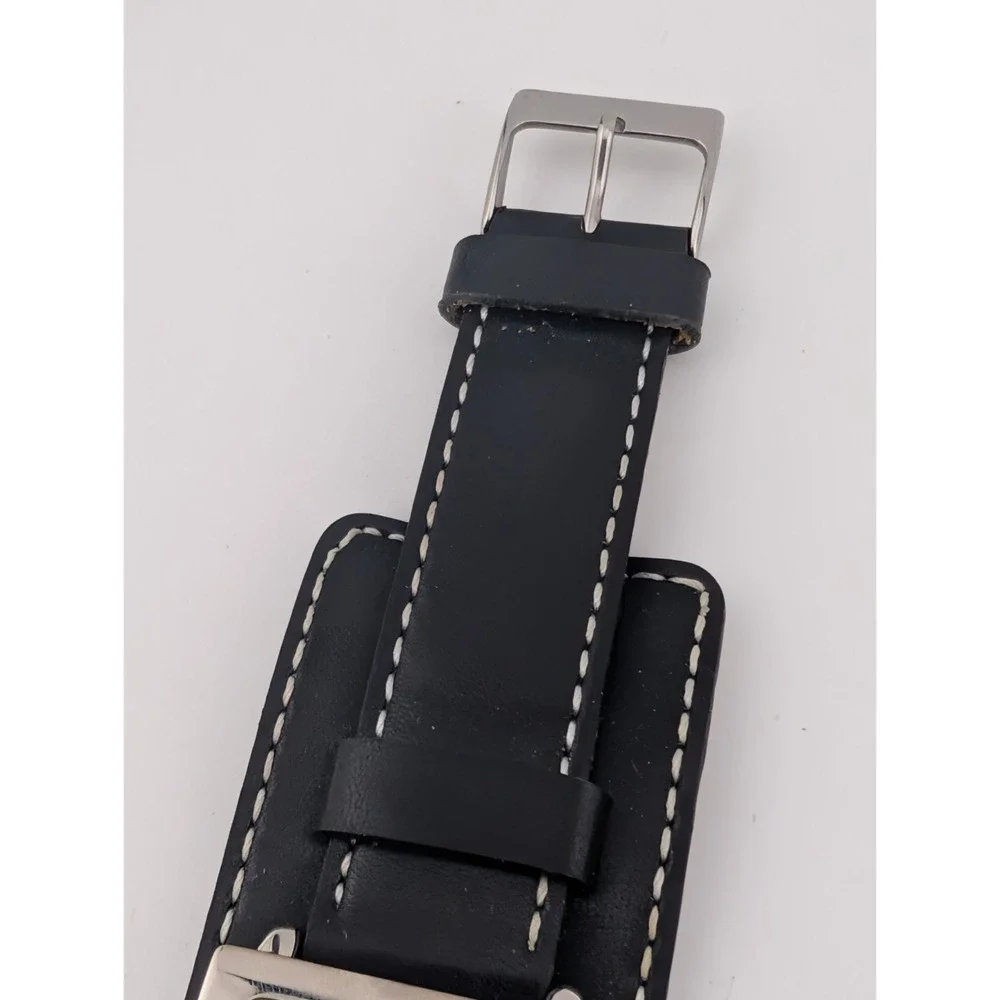 Ceres New York Watch Women 29mm Case Leather Bund Strap- New Battery